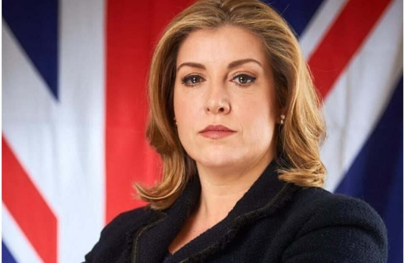 The Rt Hon Penny Mordaunt MP