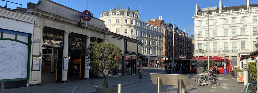 South Ken station