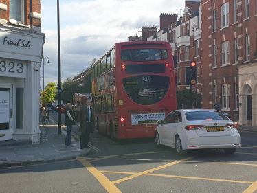 Beaufort Street and King's Road junction