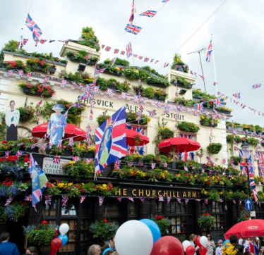 Street party in Kensington